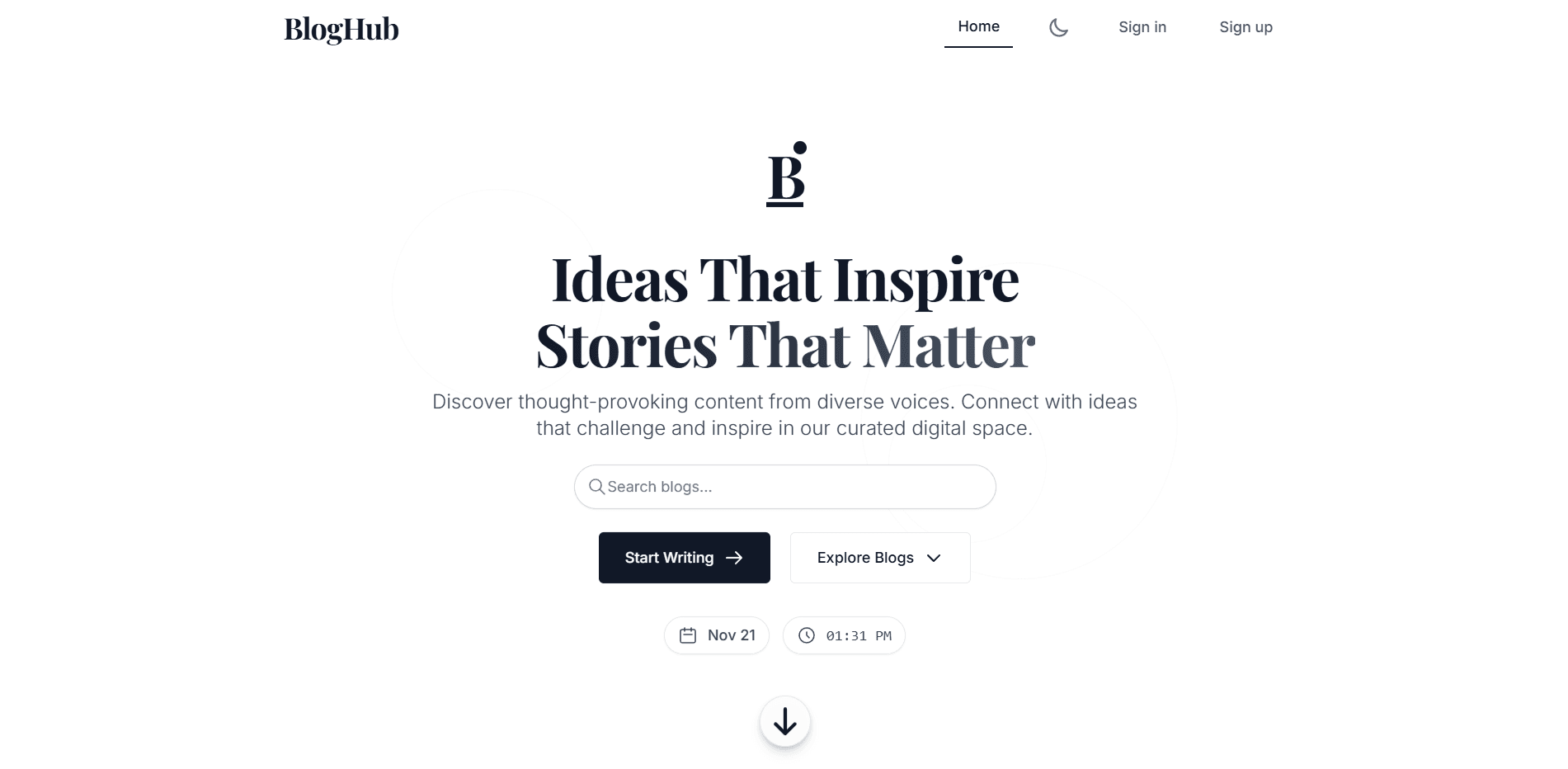 BlogHub – Scalable Blog Publishing Platform